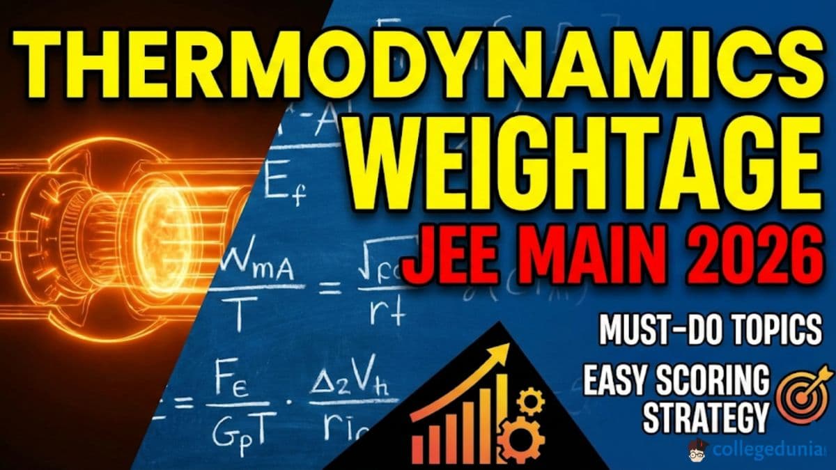 Thermodynamics Weightage in JEE Main 2026