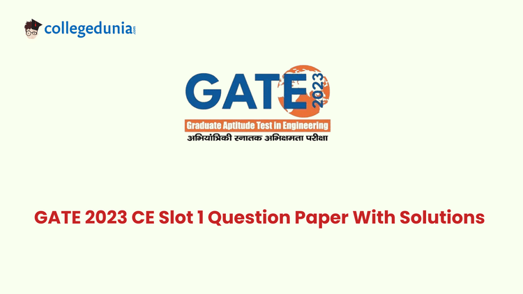 GATE 2023 Civil  Engineering slot 1