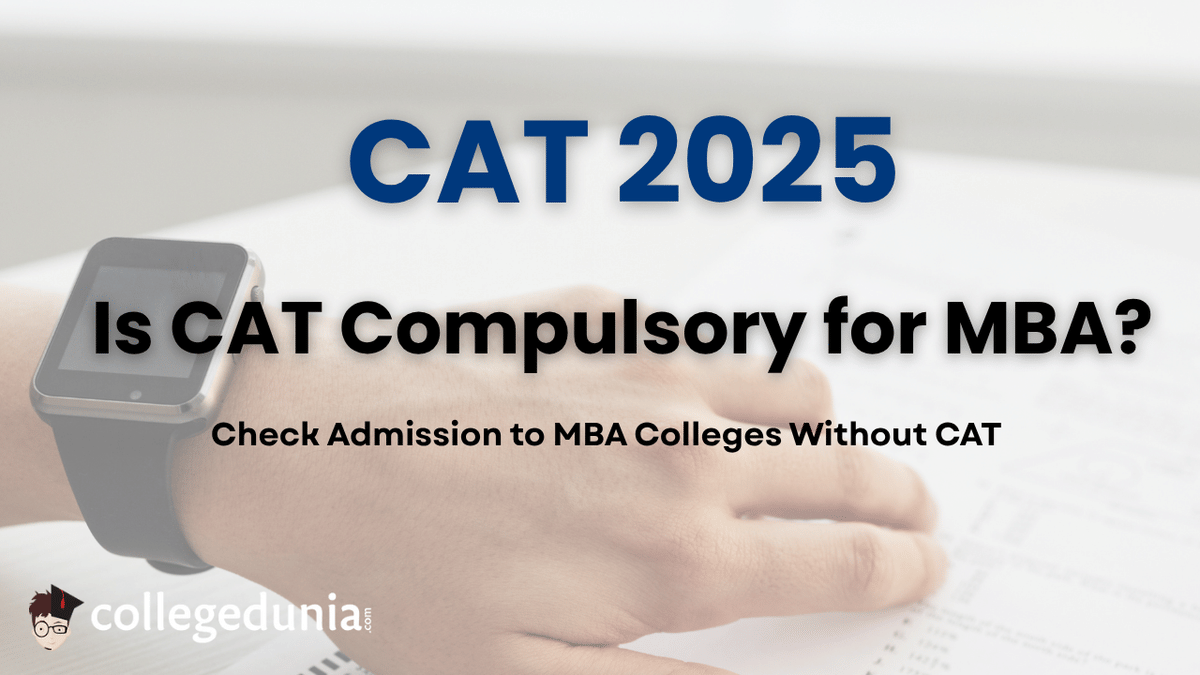 Is CAT Compulsory for MBA
