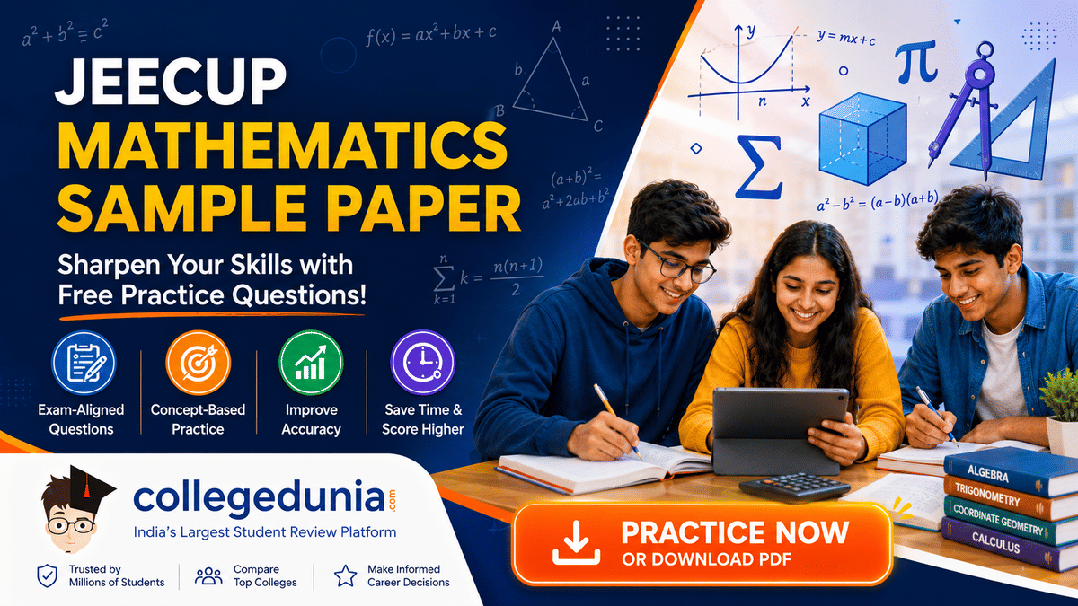 JEECUP Maths Sample Paper