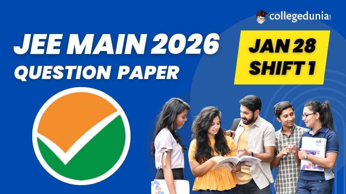 JEE Main 2026 Jan 28 Shift 1