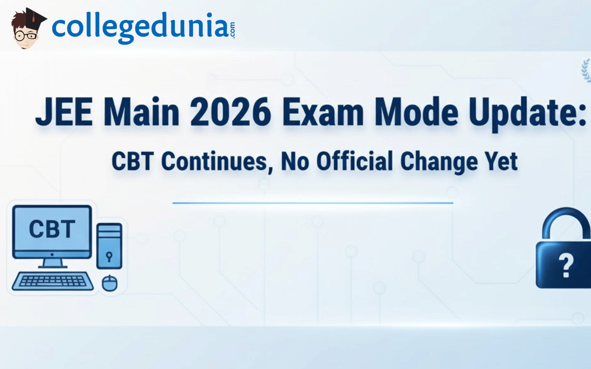 JEE Main 2026 Exam Mode Update