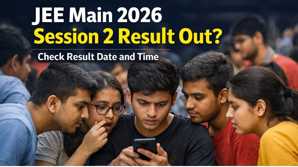 JEE Main 2026 Result Out?