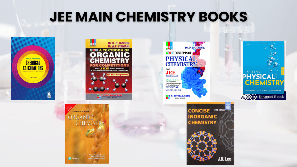 JEE Main Chemistry Books