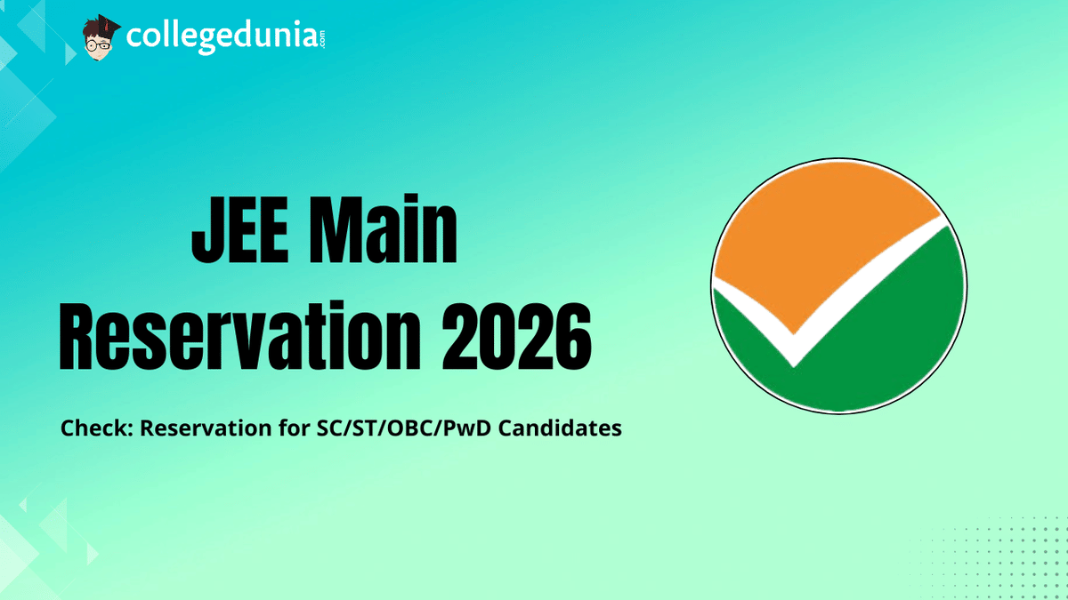 JEE MAin Reservation 2026