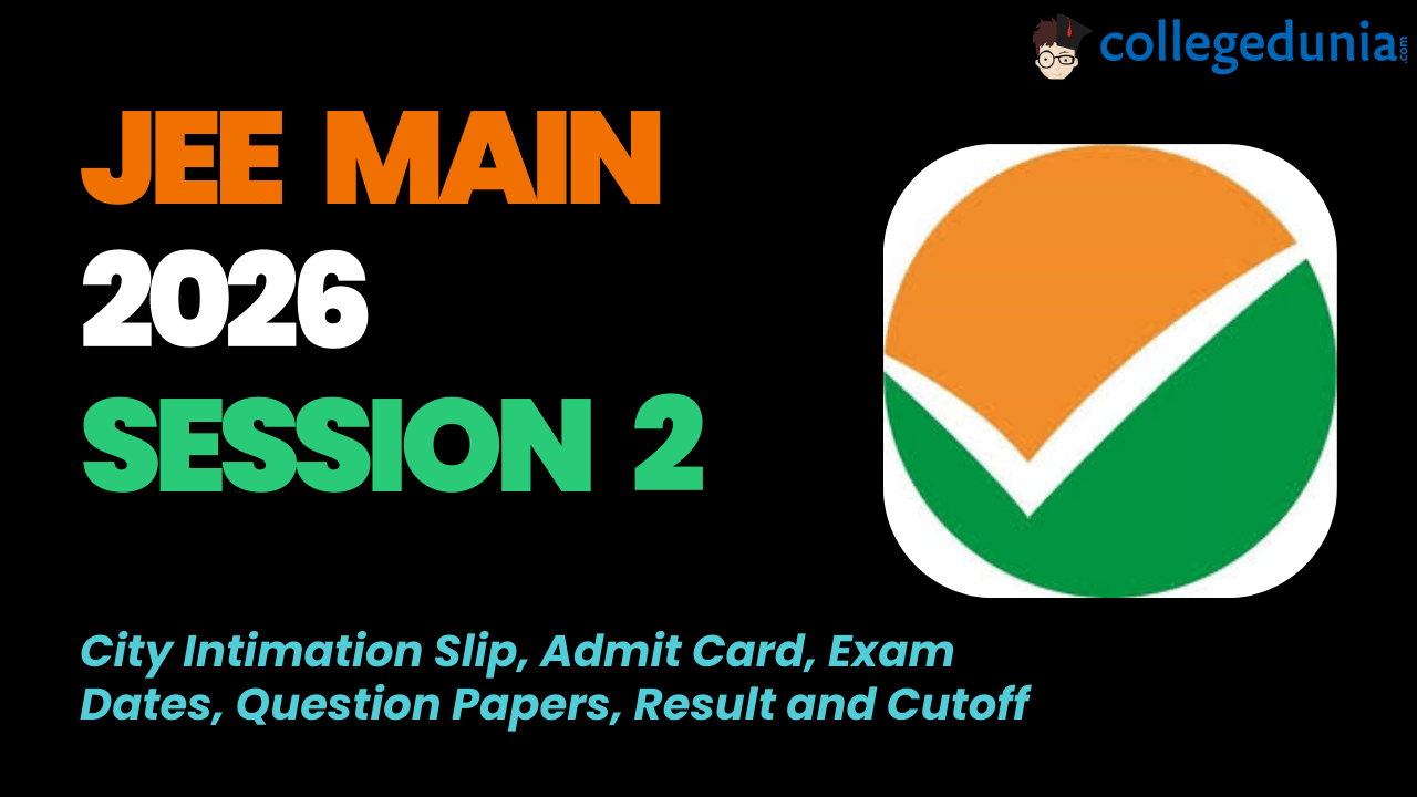 JEE main 2026 Session 2