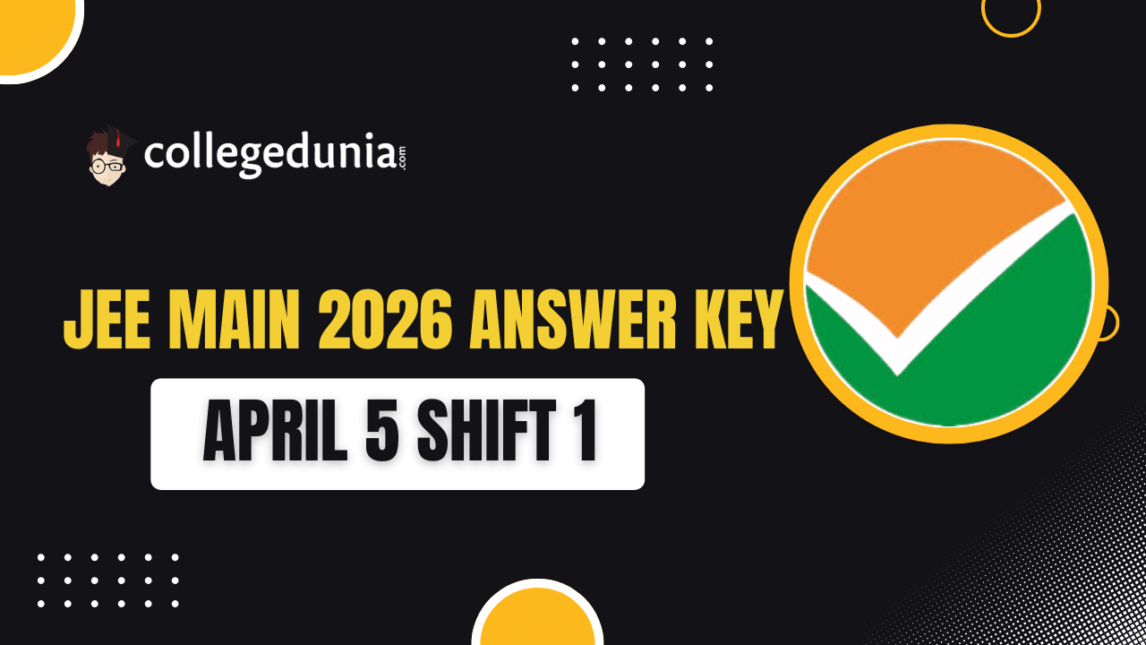 JEE Mains 2026 April 5 Shift 1 Answer Key