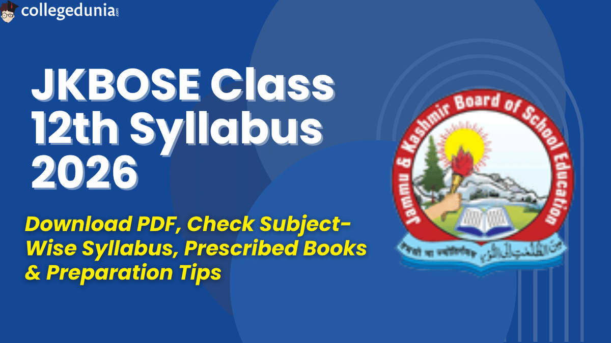 JKBOSE Class 12th Syllabus 2026: