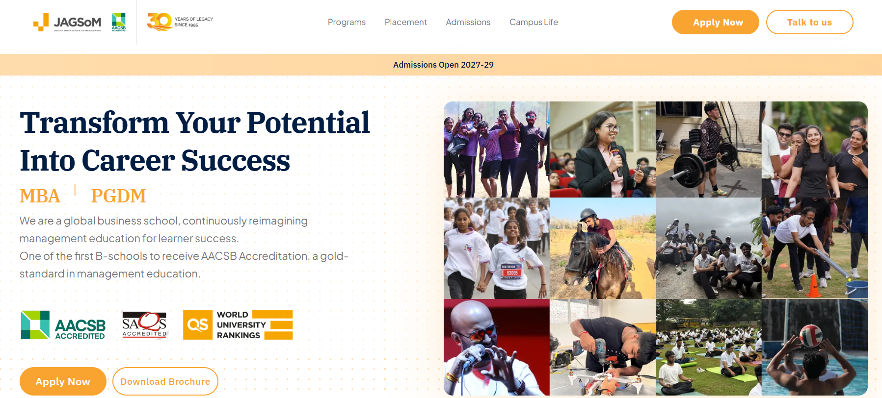 JAGSOM PGDM 2027