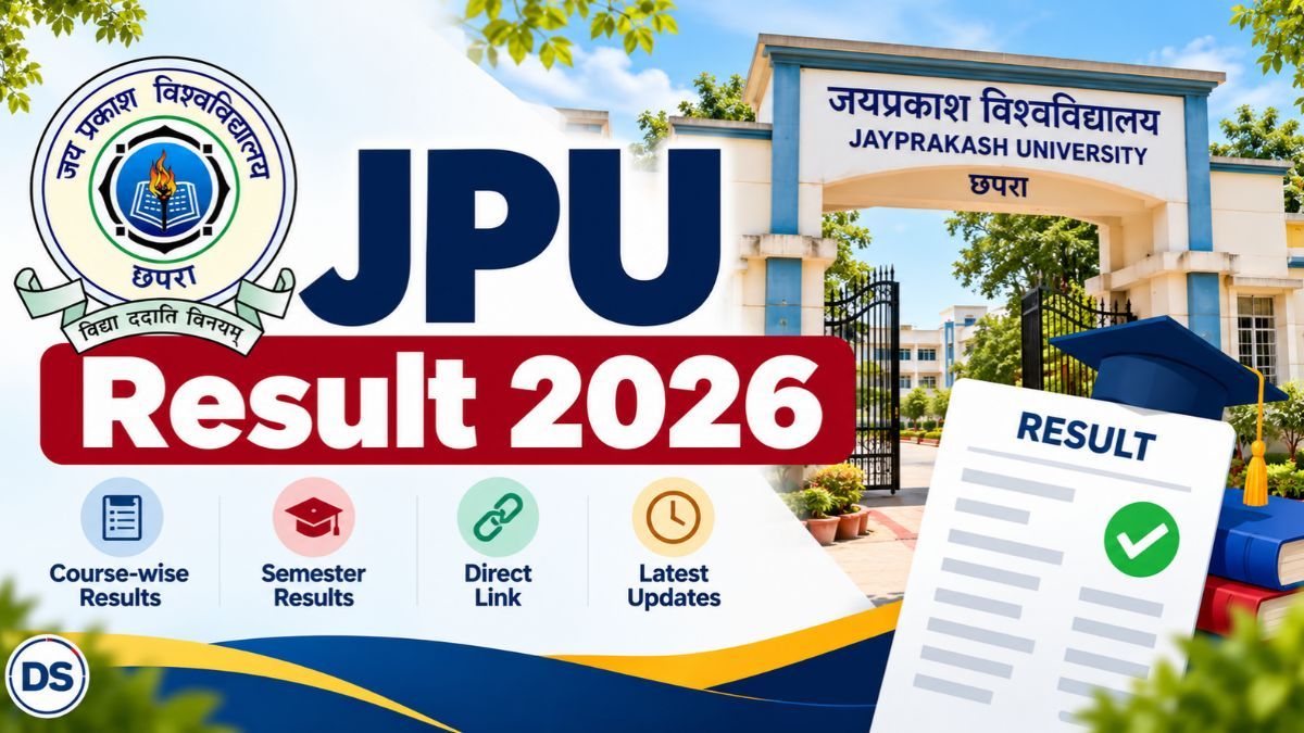 JPU Result 2026: UG Semester Results Out, PG Results Targeted by November 15