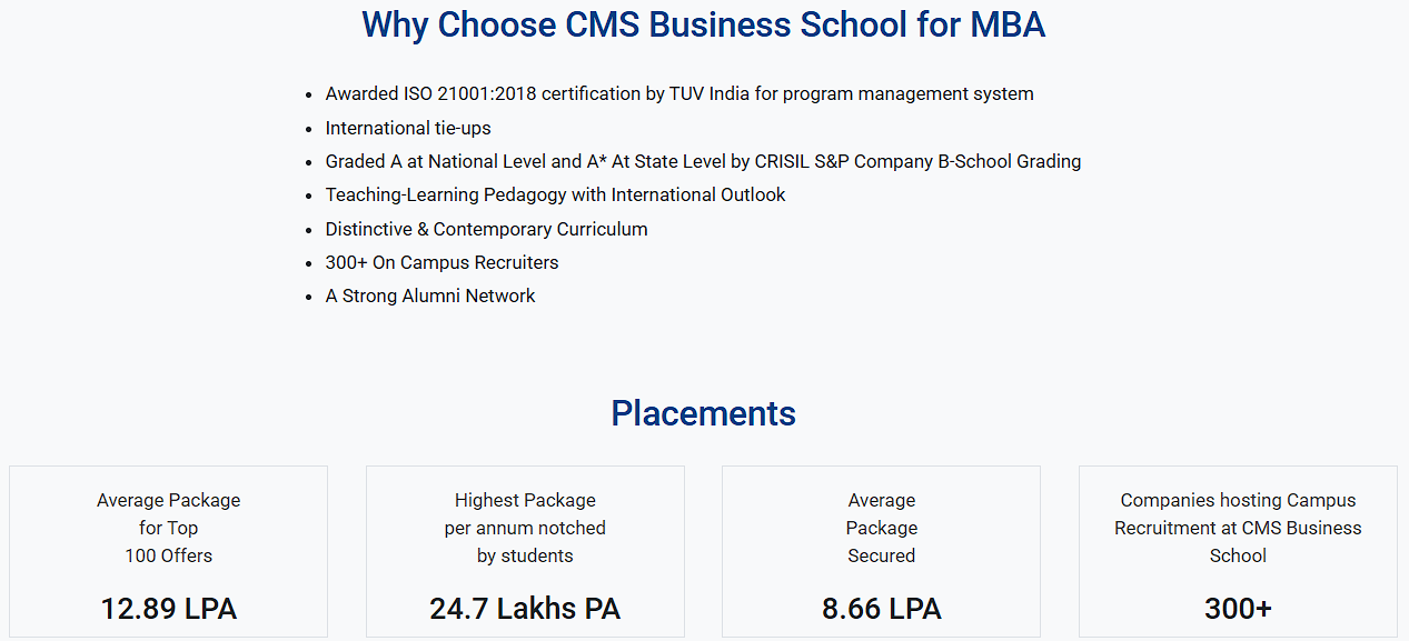 Jain University MBA Overview