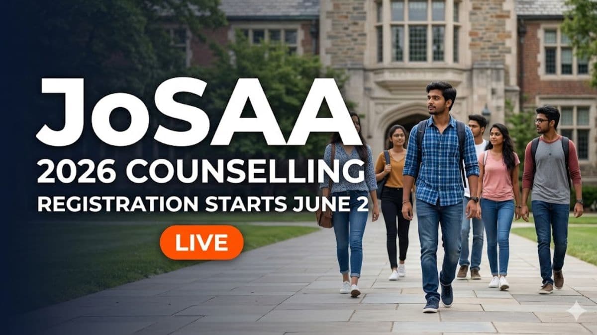 JoSAA 2026 Counselling