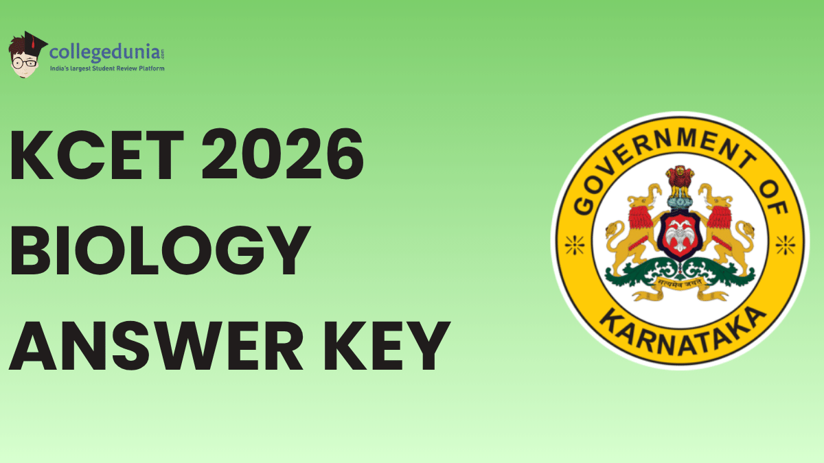KCET 2026 Biology Answer Key