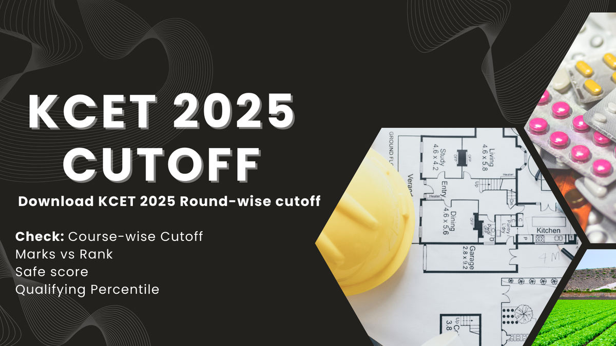 KCET 2025 Cutoff Out: Check Course-wise Cutoff, Marks vs Rank, and ...