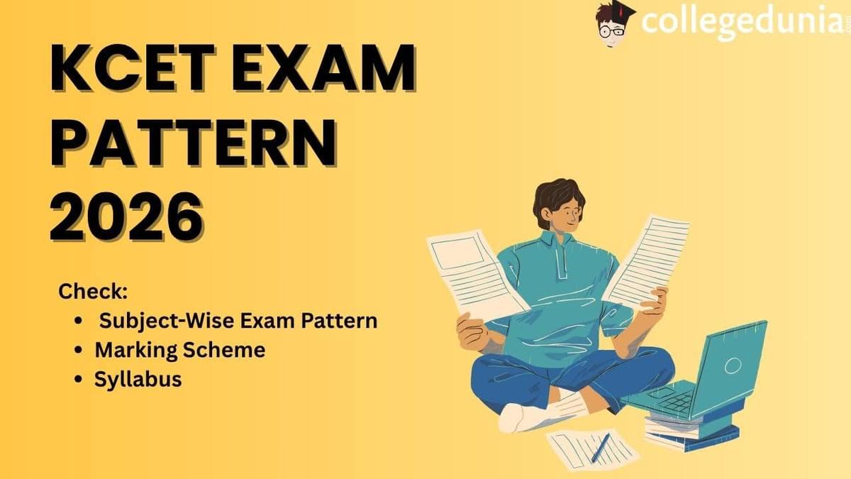 KCET Exam Pattern 2026
