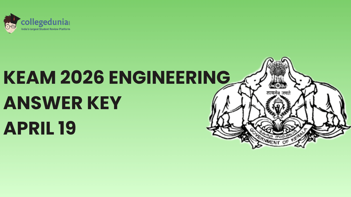 KEAM 2026 Engineering April 19 Answer Key