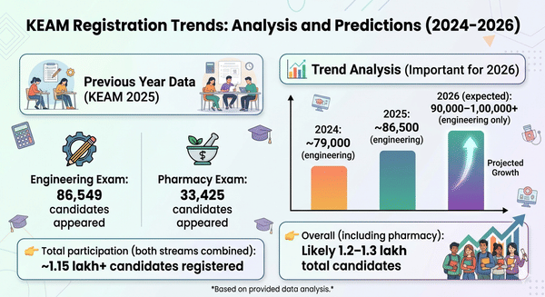 KEAM 2026 Registration Trends
