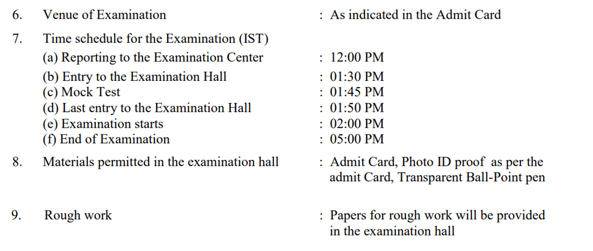 KEAM 2026 Reporting time
