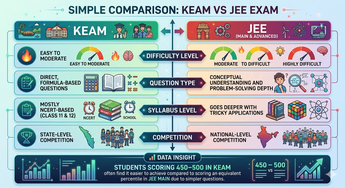 KEAM vs JEE