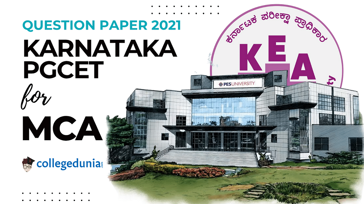 karnatka pgcet 2021 mca question paper with solution pdf