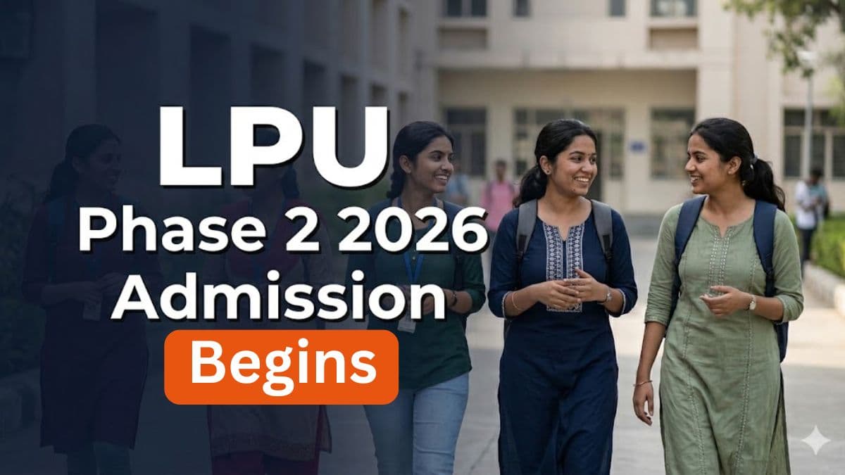 LPU Phase 2 Admission 2026 Begins