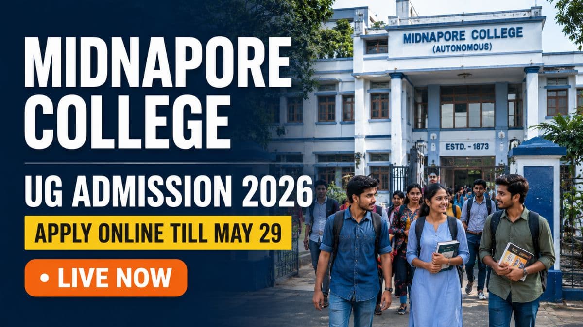 Midnapore College Begins UG Admission 2026 27