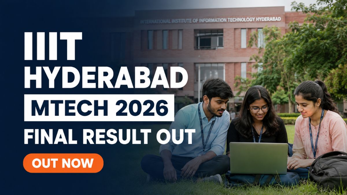 IIIT Hyderabad MTech Final Round Result 2026 Out