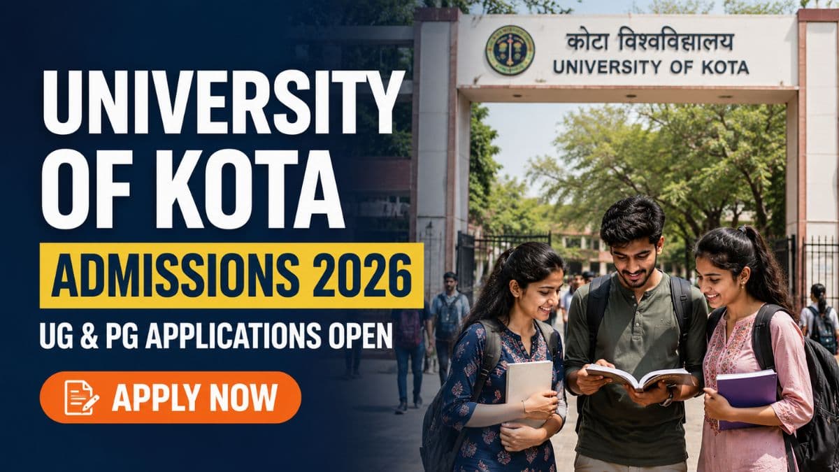 University of Kota Begins Admission 2026 27