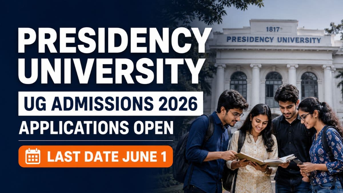 Presidency University Begins UG Admission 2026