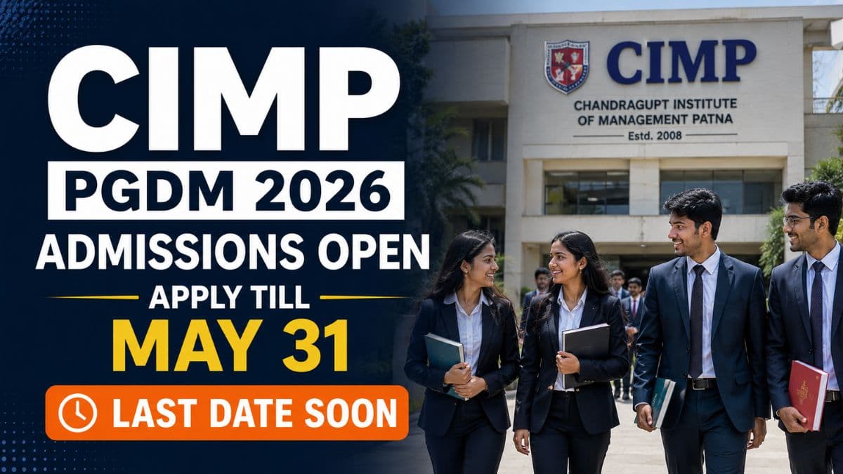 CIMP Patna Begins PGDM Admission 2026 28