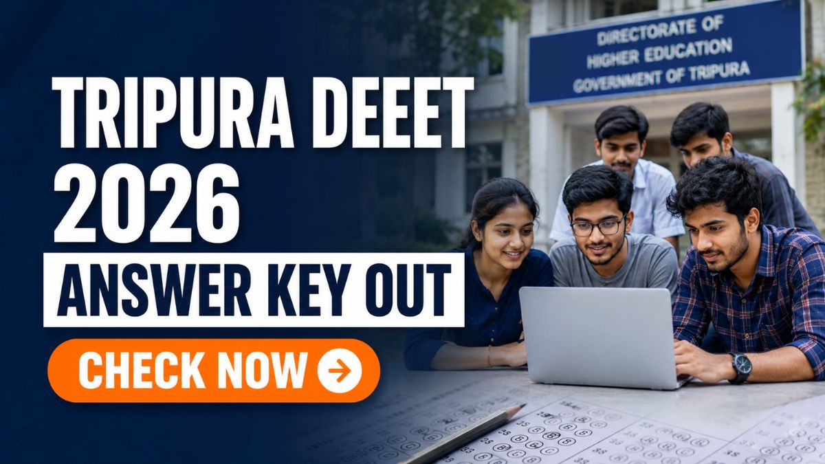 Tripura DEEET 2026 Provisional Answer Key Releasing on June 5 at 2 PM
