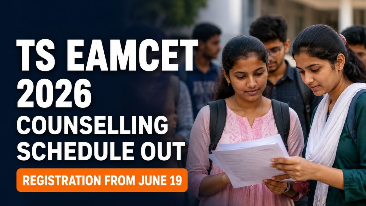 TS EAMCET 2026 Counselling Schedule Out Registration Begins June 19