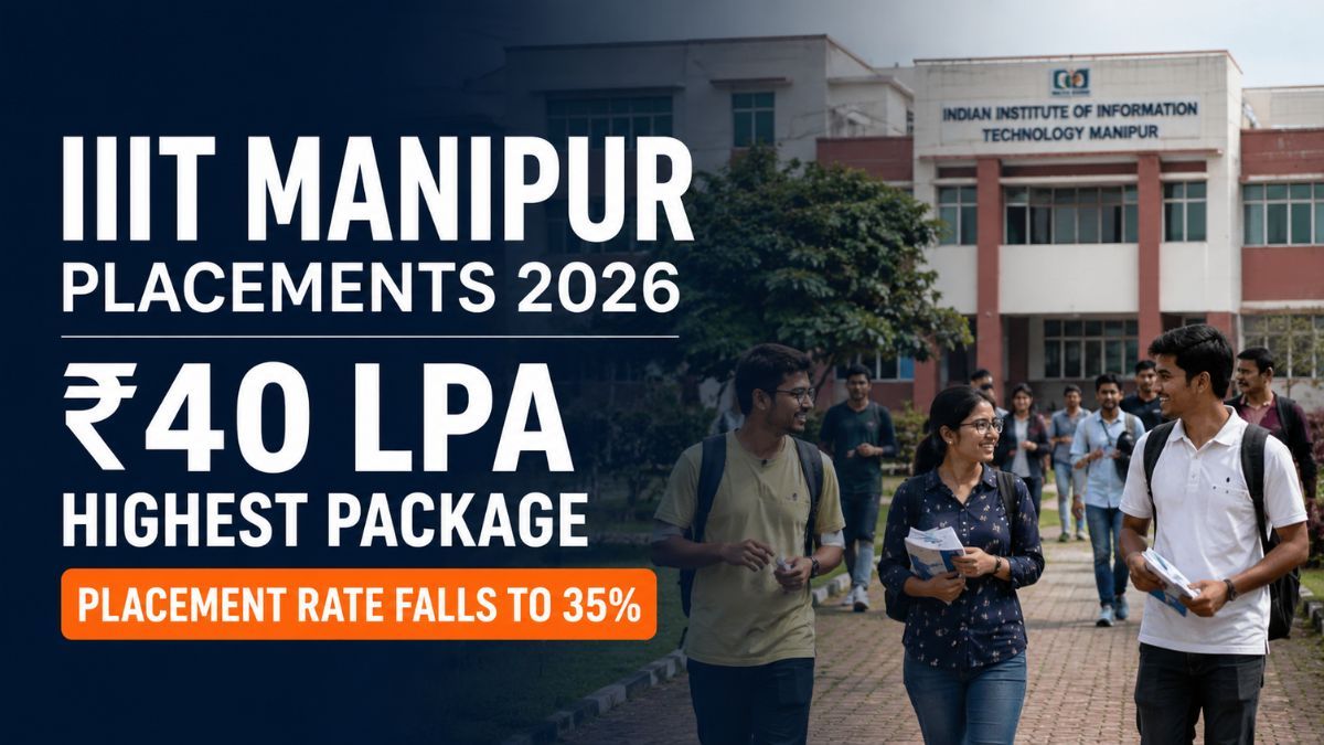 IIIT Manipur Placements 2026 Highest Package Touches Rs 40 LPA