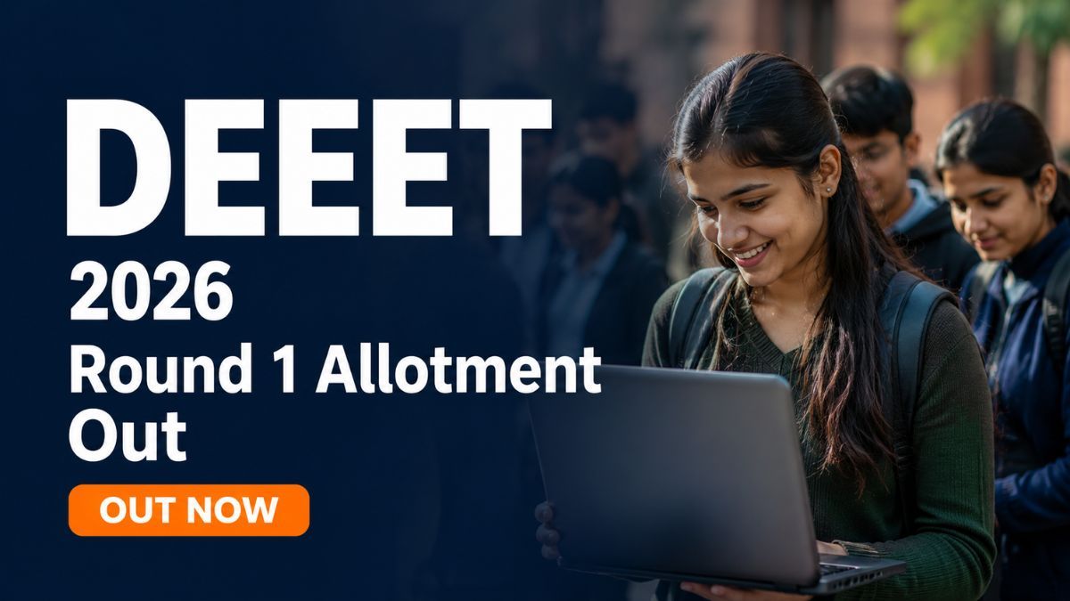DEEET 2026 First Seat Allotment Out Admission From June 29 to July 1