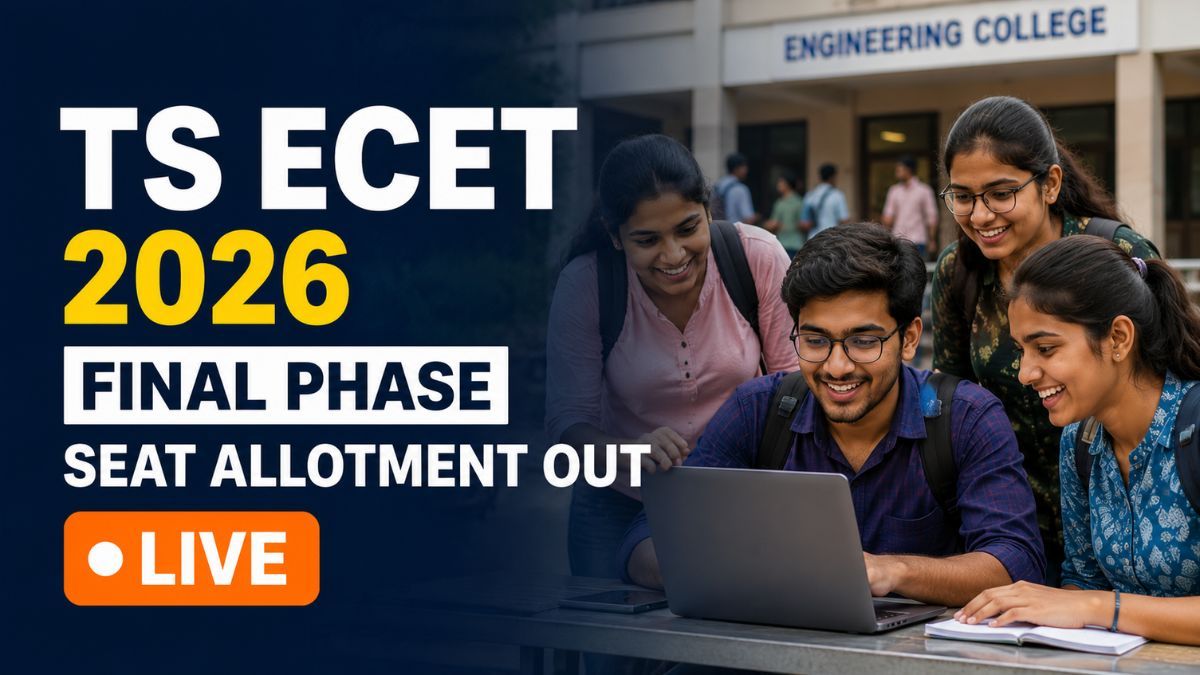 TS ECET 2026 Final Phase Allotment Result Out Fee Payment Deadline July 12