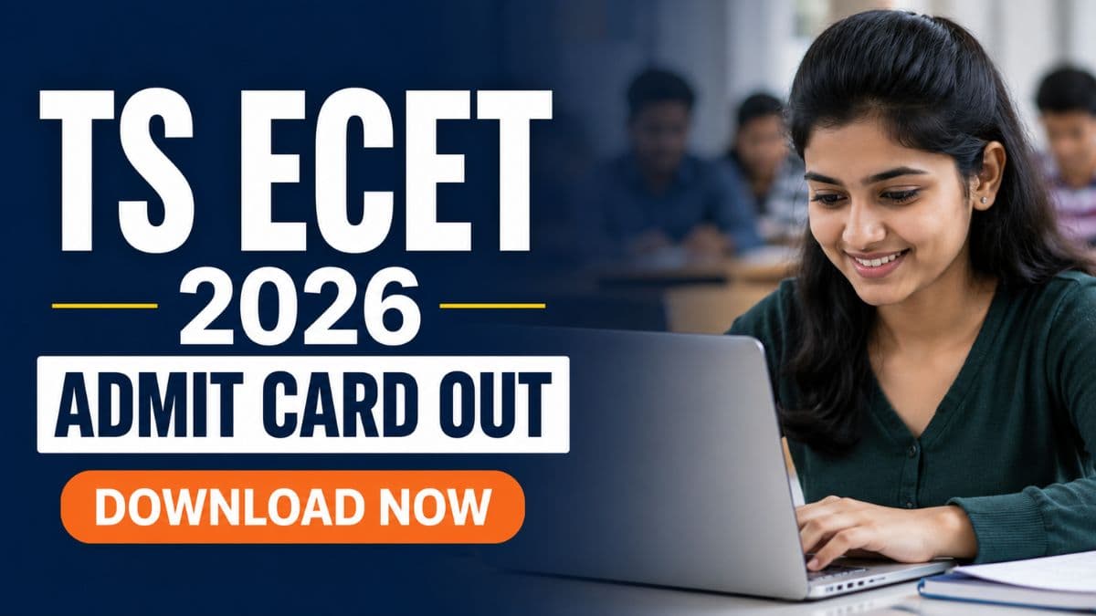 TS ECET 2026 Admit Card Out: Download Hall Ticket Now
