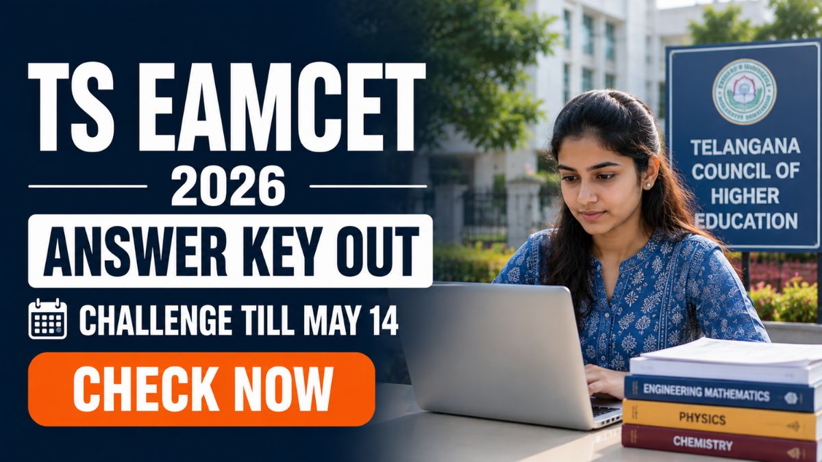 TS EAMCET 2026 Response Sheet and Answer Key Out