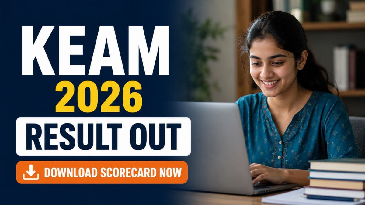 KEAM Result 2026 Out