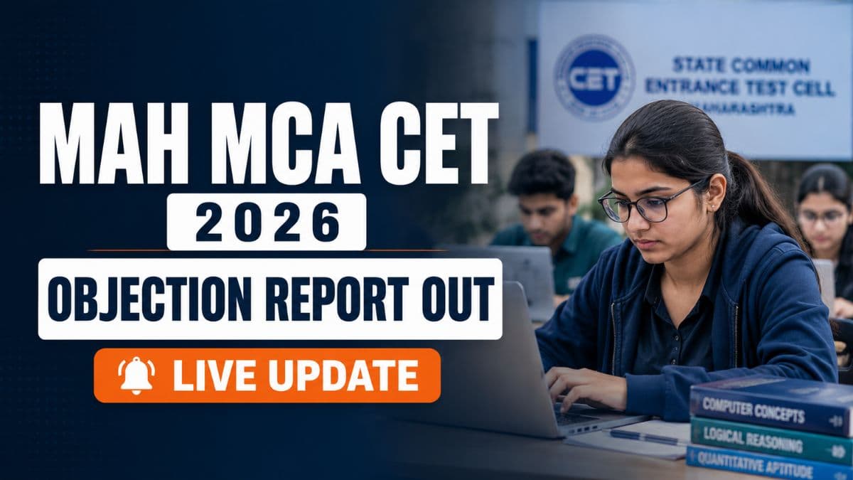 MAH MCA CET Objection Redressal