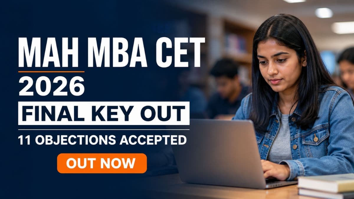 MAH MBA CET 2026 Final Answer Key Published