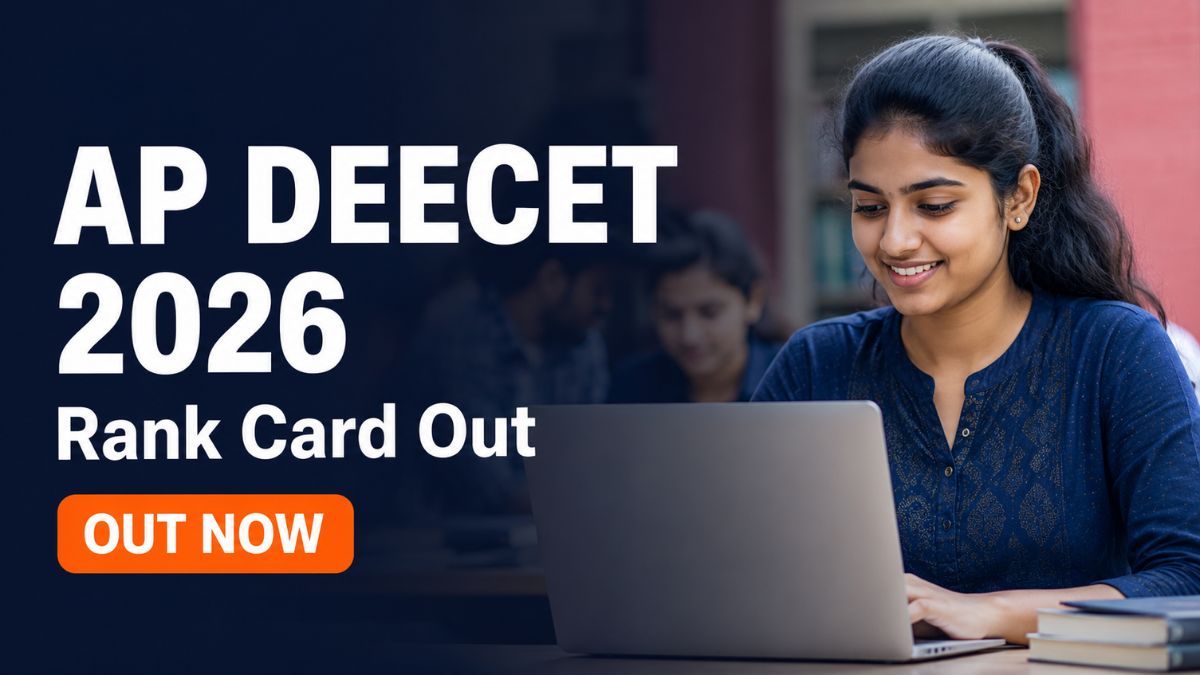 AP DEECET 2026 Rank Card Released Check Steps to Download Scorecard