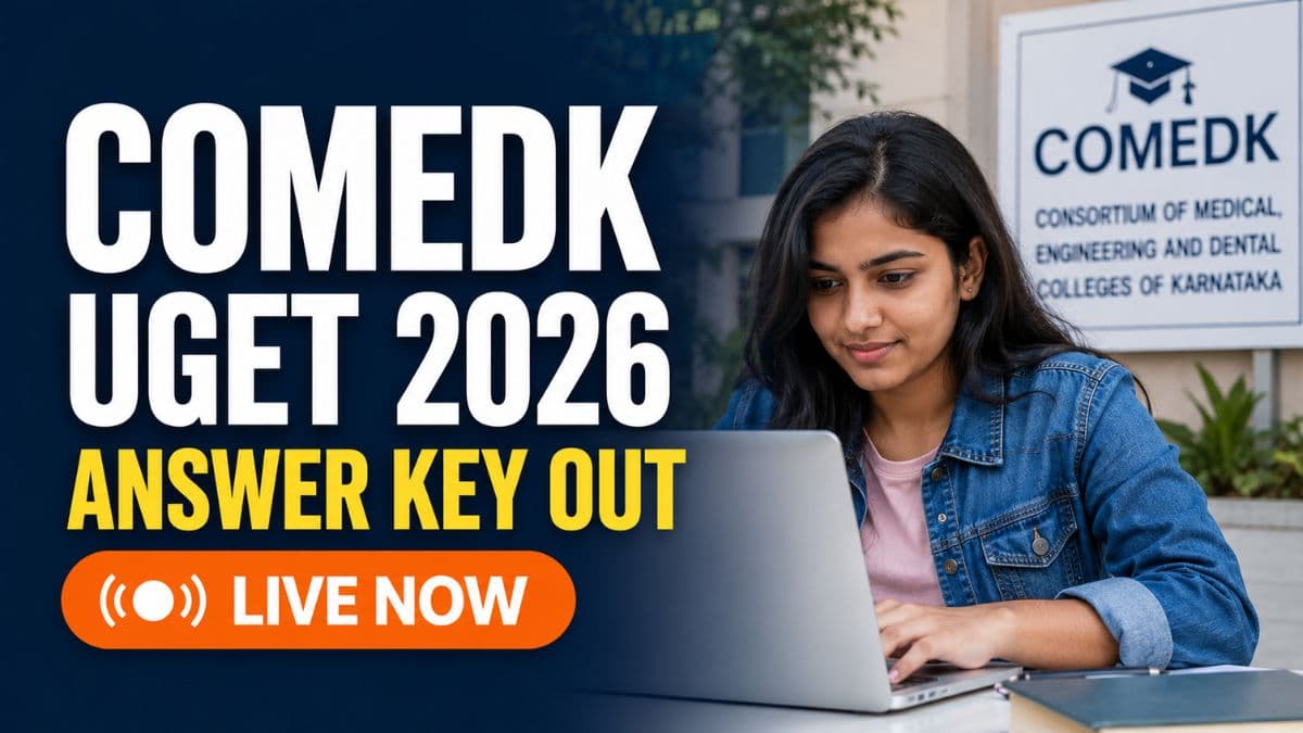COMEDK 2026 Answer Key Out