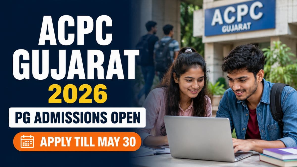Gujarat ACPC MPharm and MTech 2026 Registration Open