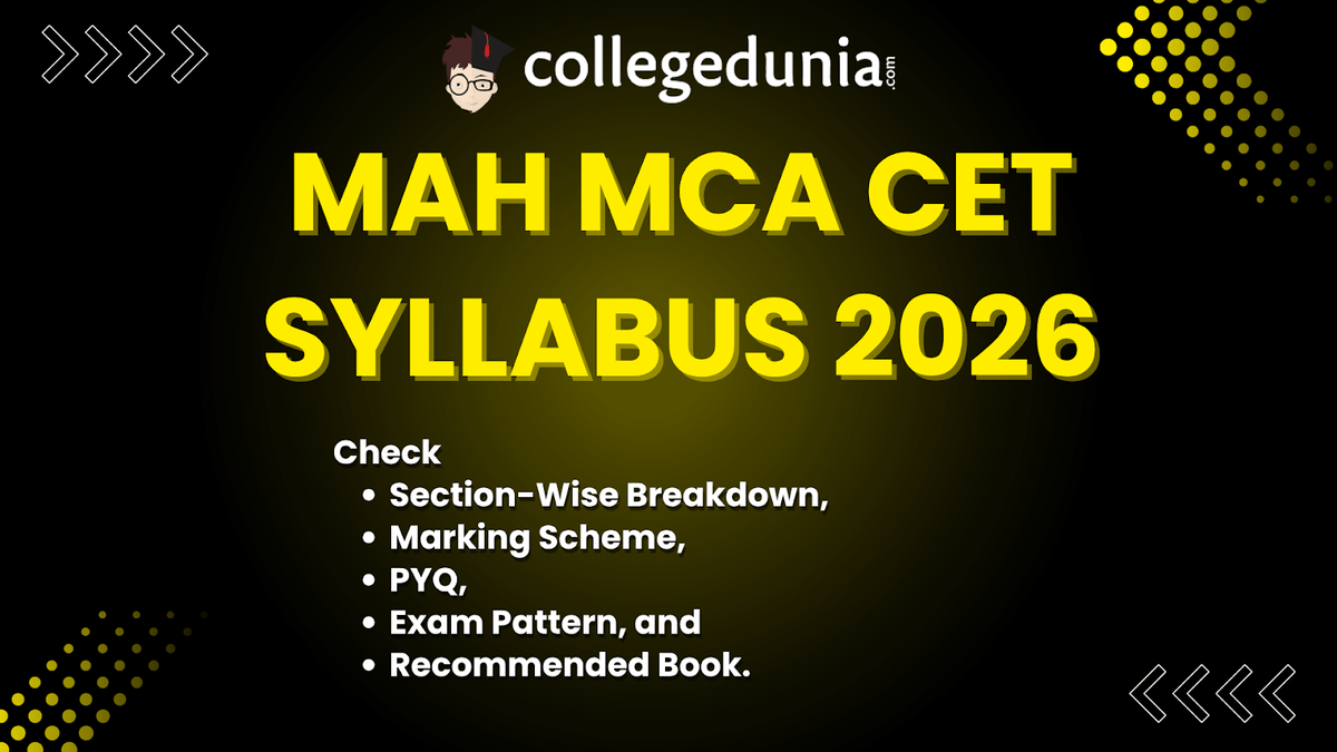 MAH MCA CET Syllabus 2026