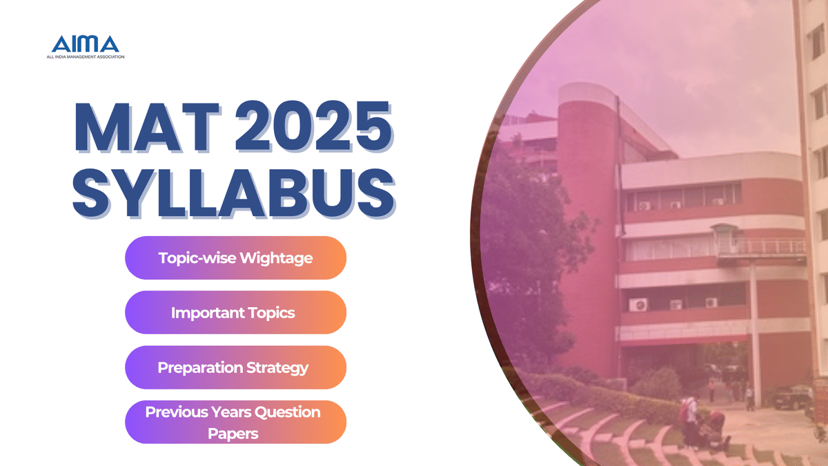 MAT 2025 Syllabus