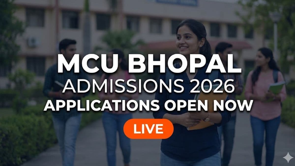 MCU Bhopal Admission 2026