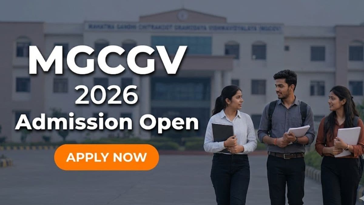 MGCGV Admission 2026 Open; Apply by June 30