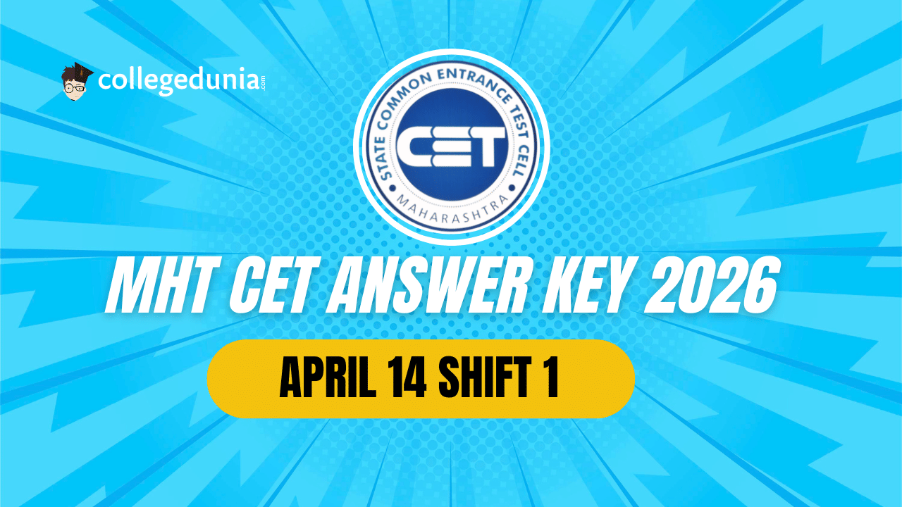 MHT CET 2026 April 14 Shift 1 Answer Key