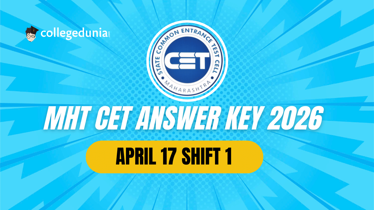 MHT CET 2026 April 17 Shift 1 Answer Key