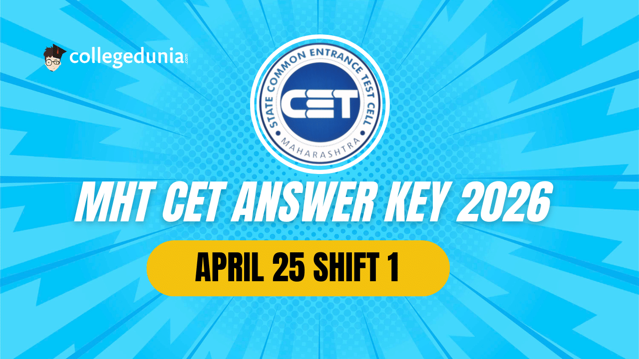 MHT CET 2026 April 25 Shift 1 Answer Key